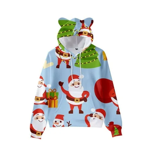 Stylish Unisex child Men Women Santa Claus  Christmas Novelty