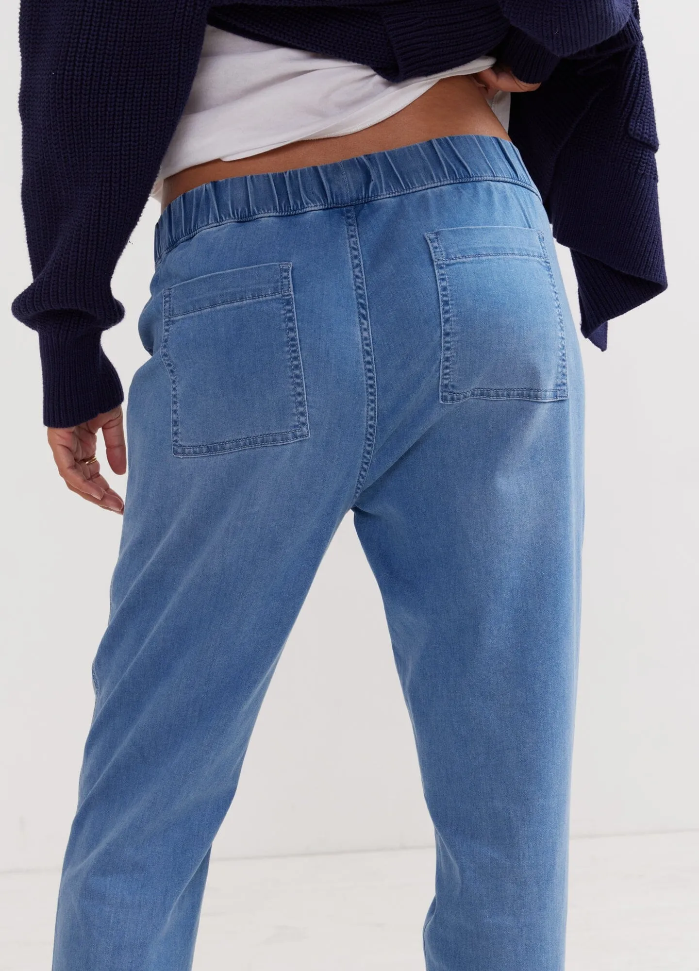 The Easy Denim Jogger