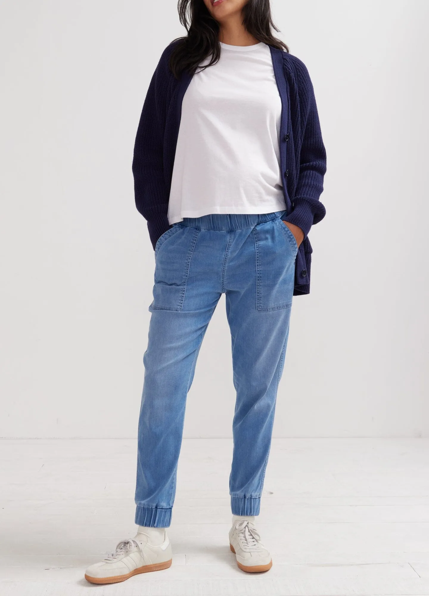 The Easy Denim Jogger