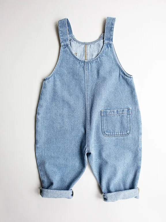 The Oversized Denim Dungaree