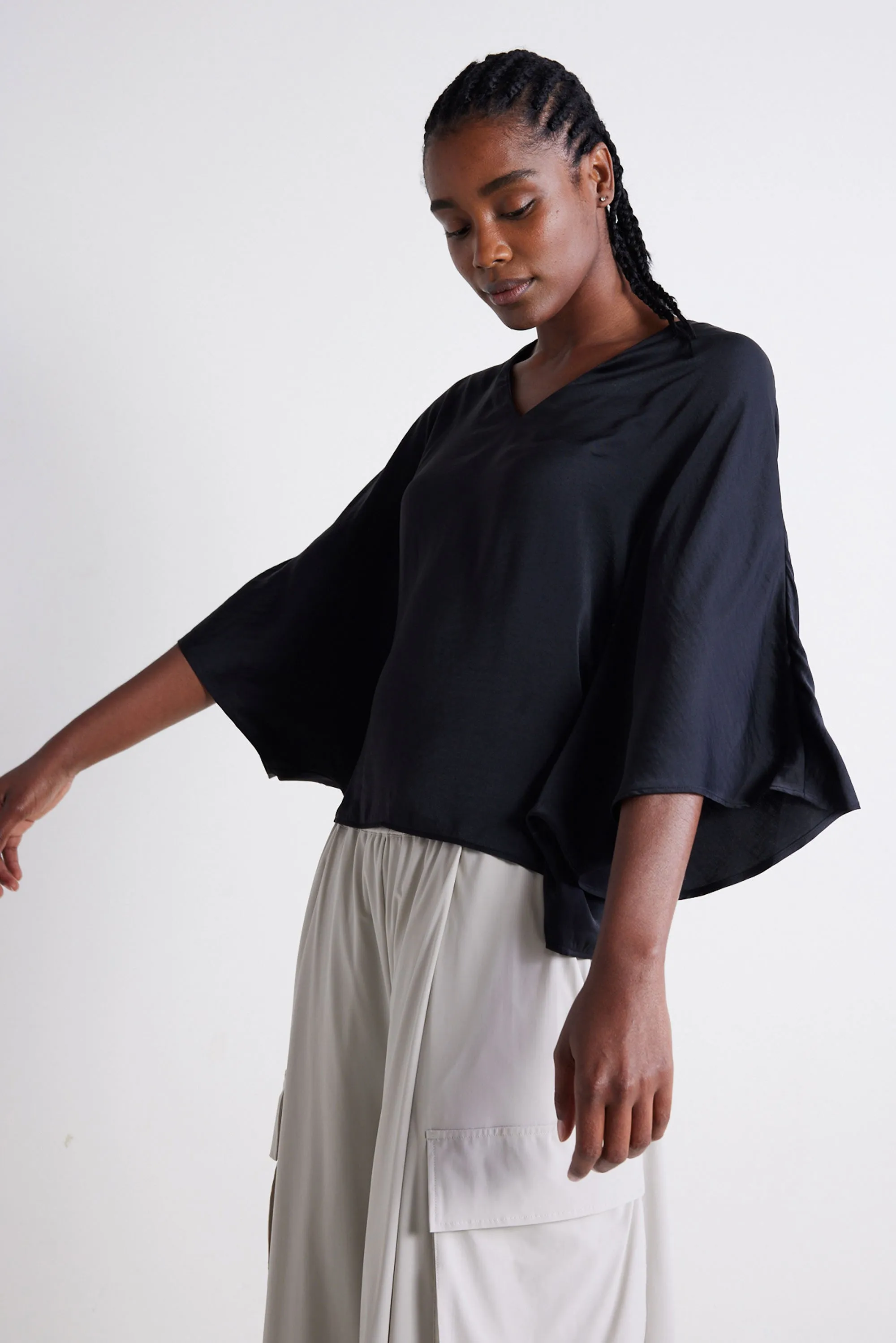 The Slinky Batwing Top