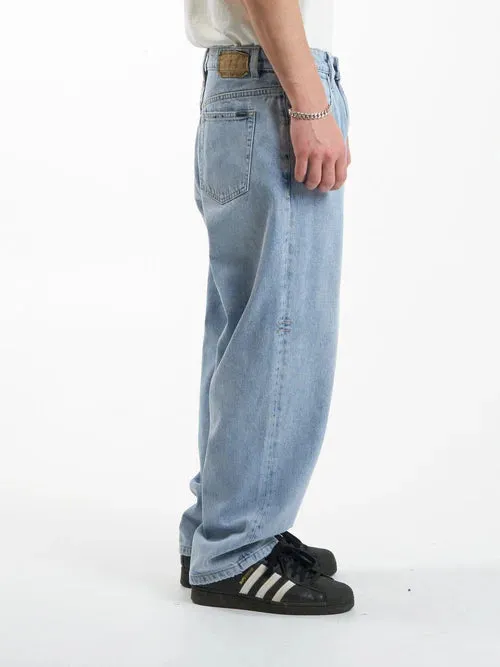 THRILLS - BIG SLACKER DENIM JEAN - ENDLESS BLUE