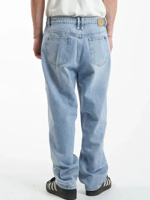 THRILLS - BIG SLACKER DENIM JEAN - ENDLESS BLUE