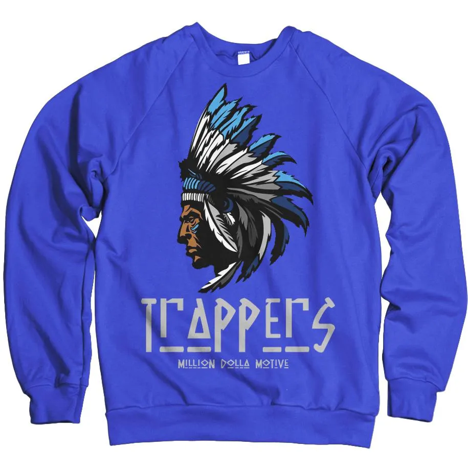 Trappers - Royal Blue Crewneck Sweatshirt