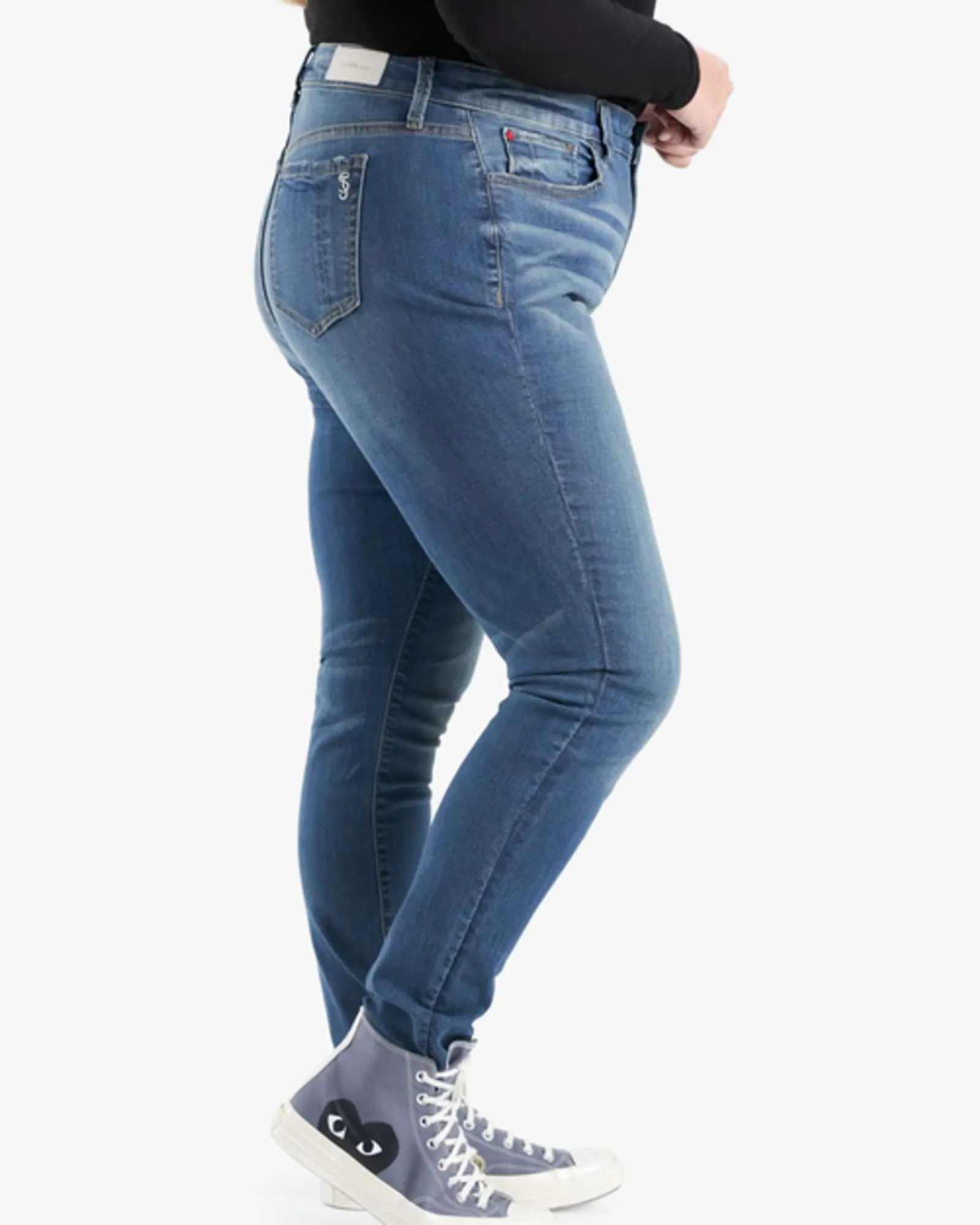 Violet High-Rise Skinny Jean | KINLEY