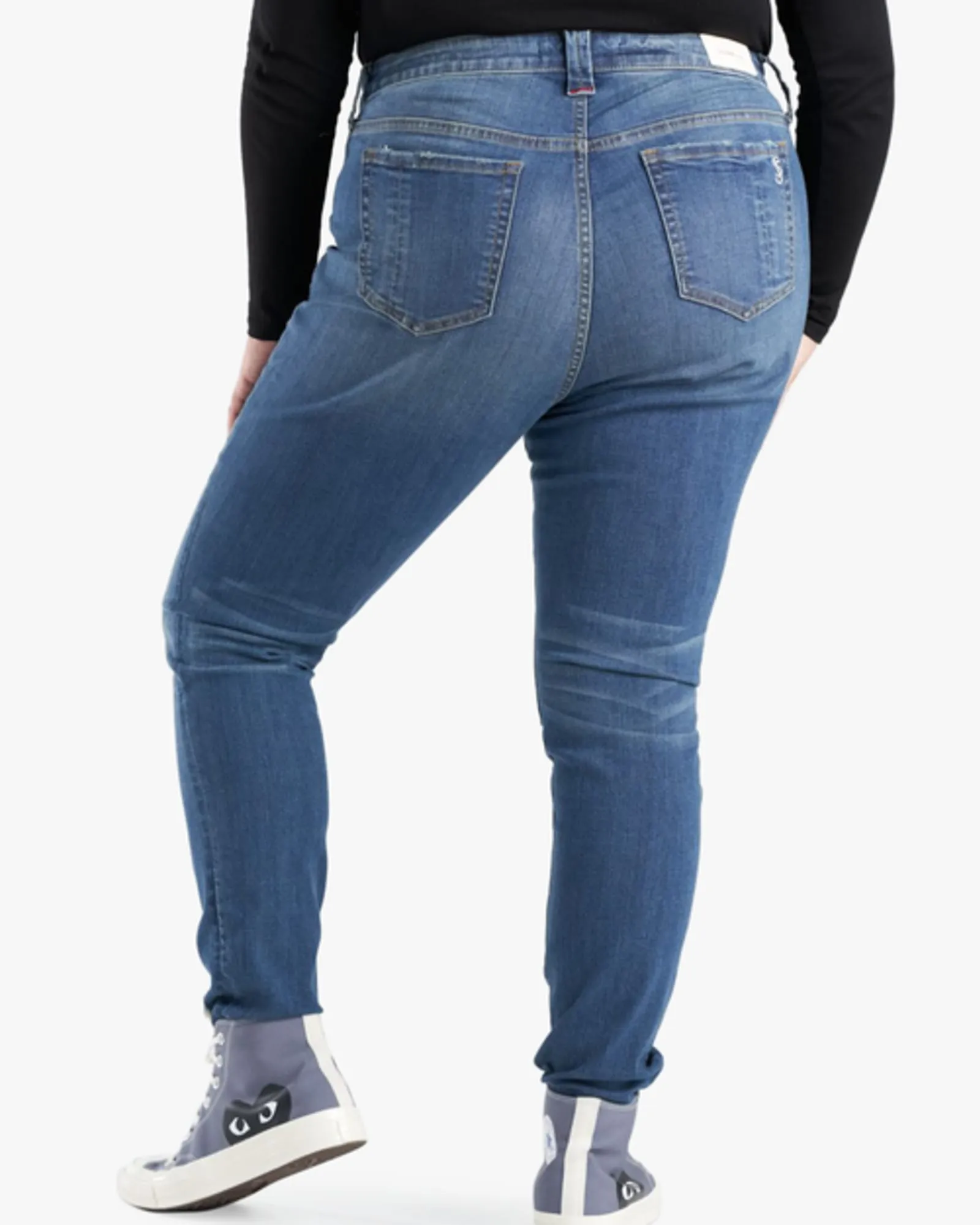 Violet High-Rise Skinny Jean | KINLEY